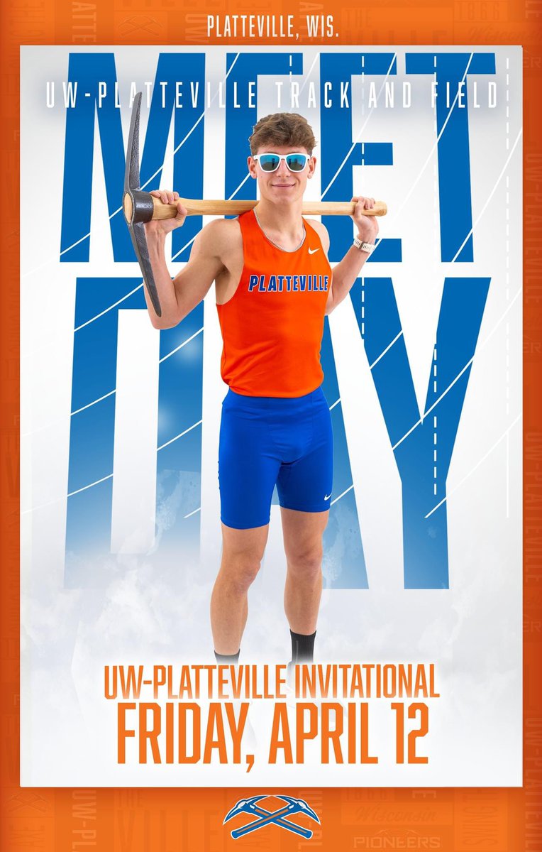 The @uwplatteville Invitational gets underway tonight with the hammer throw starting at 6 p.m. and the 5k starting at 6:30 p.m. 
📺📈 letsgopioneers.com/composite?d=20…
@UWPlattTrackXC #uwp #uwplatteville #platteville