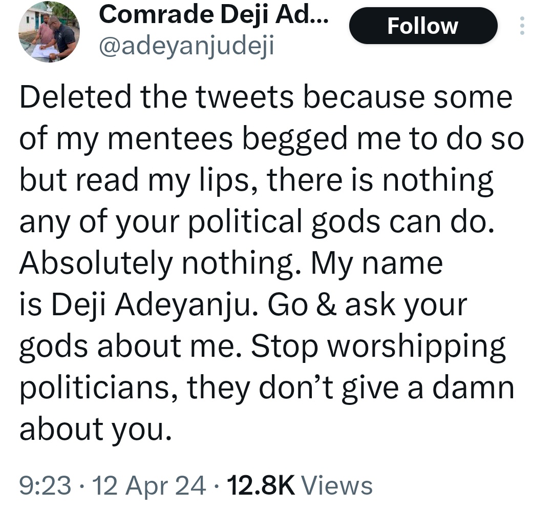 Another mgbeke feeling funky. Overflow of foolish arrogance, ọsim, 'my mentors begged me.' Lemme settle down and catch up, fess. A lot has been happening on these streets!