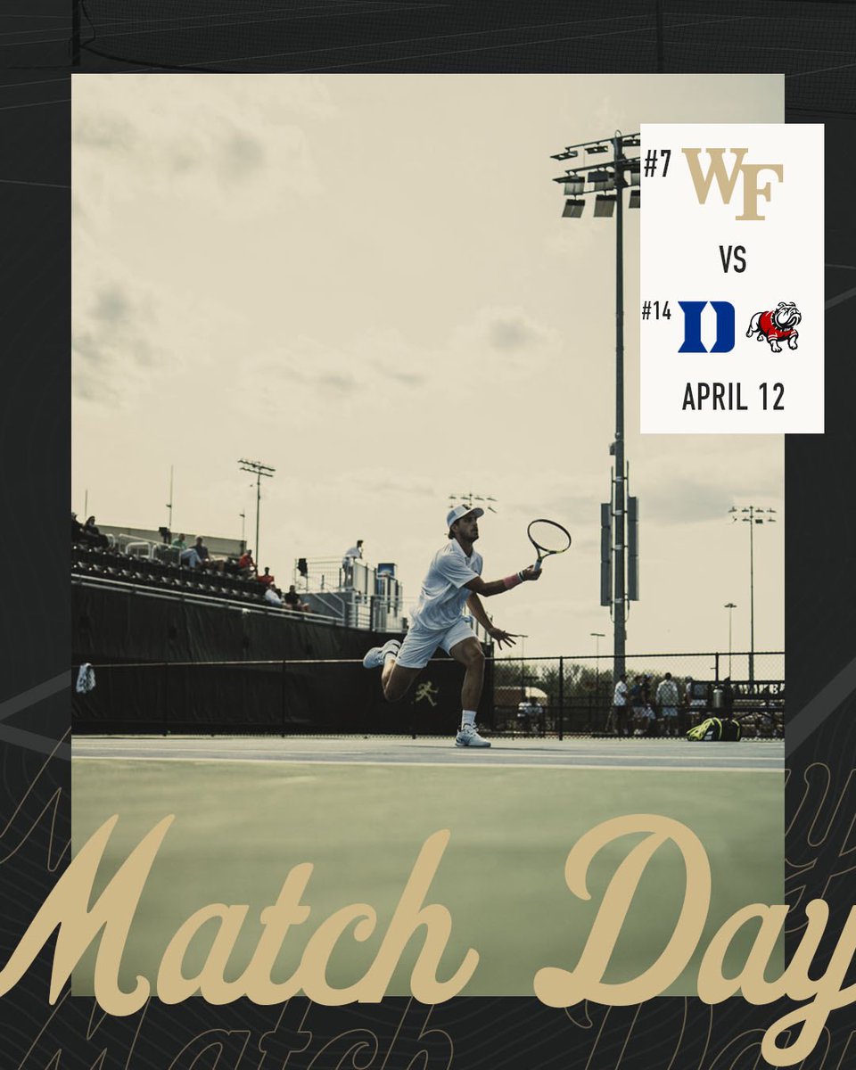 Let’s protect home court 😤 🔗 linktr.ee/wakemten #GoDeacs 🎩