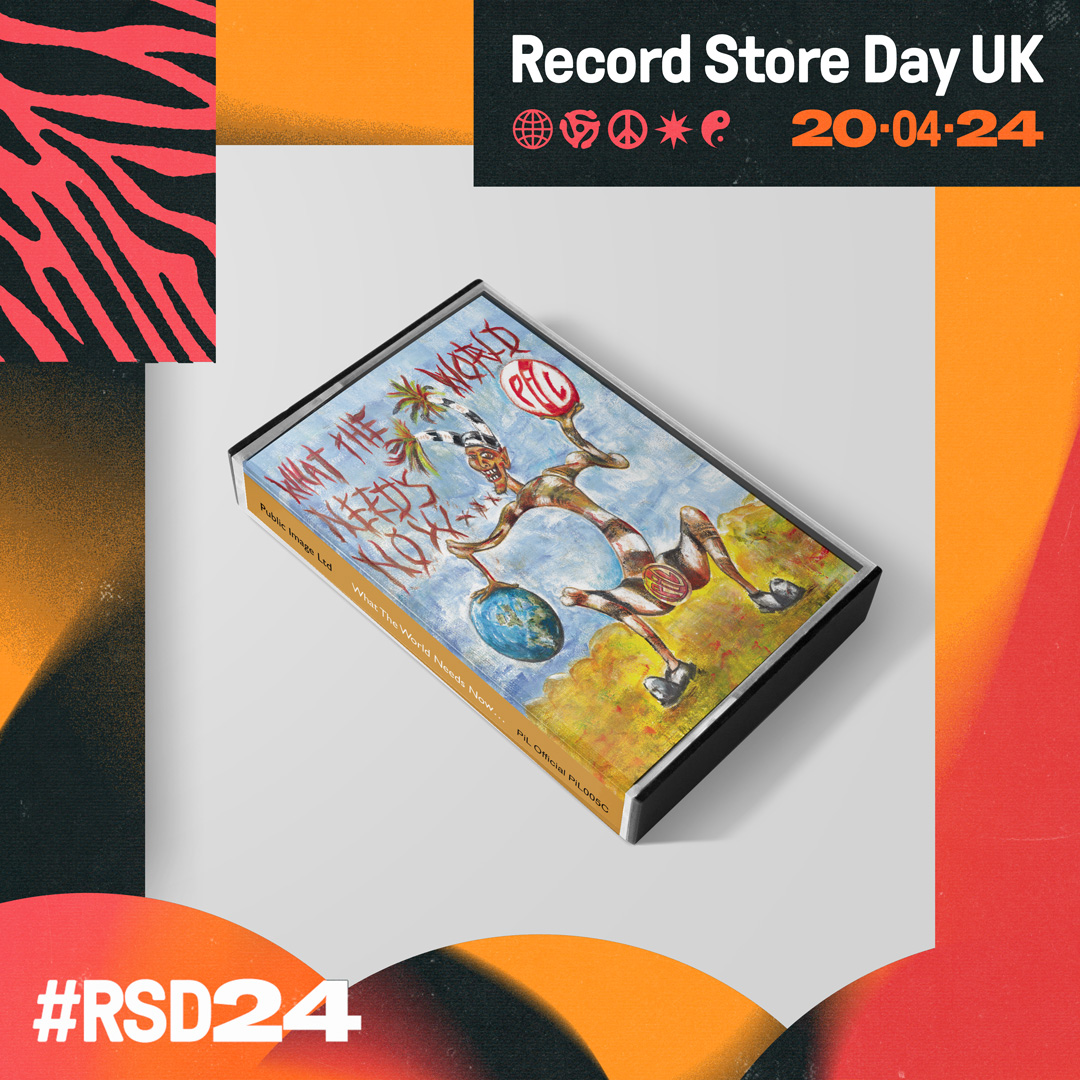 NEXT Saturday April 20th is @RSDUK. The last 3 critically acclaimed PiL albums will be released on cassette for the first time, strictly limited edition. Check out recordstoreday.co.uk to support your local independent record shop. #rsd24