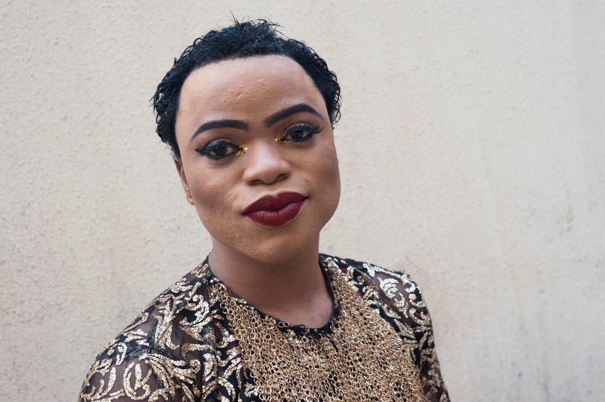 One of Nigeria's most popular celebrities, a transgender woman known as Bobrisky, has been sentenced to six months in jail for 'spraying' naira banknotes at various social events. It is rare for people to be prosecuted for this crime. Read more ⏩ bbc.in/4auWt4Z