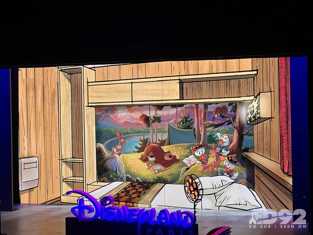 A refurbishment and new theming is being shown for the Davey Crockett Ranch!  

All bungalows will gradually be replaced from this year onwards, with theming including the Junior Beavers and Donald and friends!