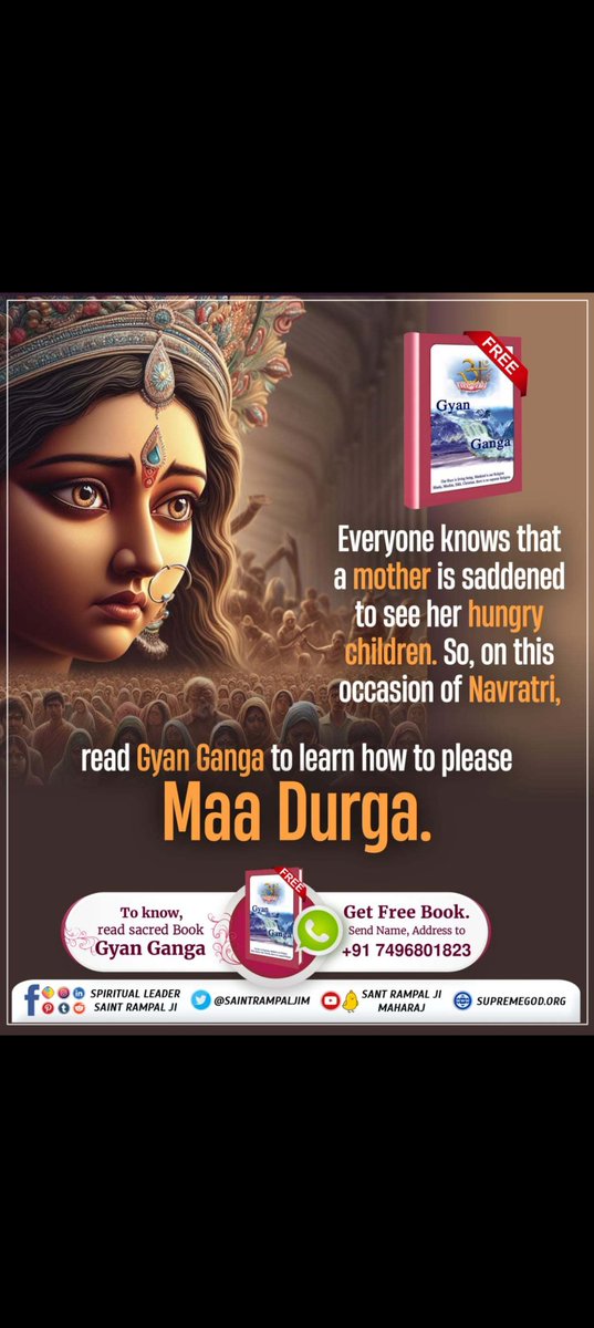 #भूखेबच्चेदेख_मां_कैसे_खुश_हो Must read Spiritual Book Gyan Ganga ज्ञान गंगा 📖📖 Must watch Sadhna TV 07:30mp🖥🖥