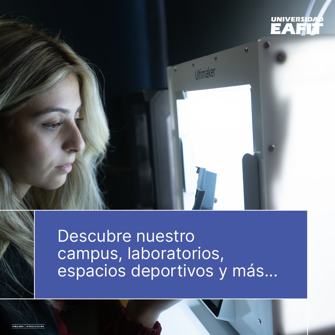 ¡Vuelve #ClasesAbiertas! 📢 Un espacio diseñado para que conozcas los pregrados que tenemos disponibles en #EAFIT y relacionarte con aquellos que serán tus profesores 👨‍💻👷‍♀️🧑‍🔬. 🗓️24 y 25 de abril desde las 5:00 p.m. 📍 Auditorio Fundadores ¡Separa tu cupo! 👇…