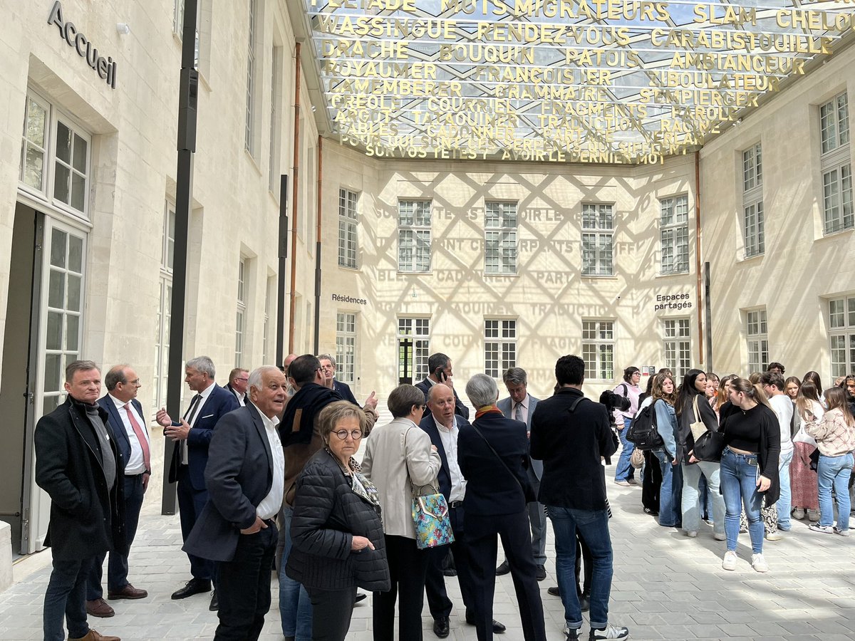 Le mutualisme se vit aussi pour les entreprises sociétaires de <a href="/GroupamaNordEst/">Groupama Nord-Est</a>. Au sein de la belle <a href="/citelanguefr/">Cité internationale de la langue française</a>, j’ai eu le plaisir d’échanger avec leurs dirigeants lors de l’assemblée générale de leur Caisse locale et de leur présenter les grands enjeux de l’assurance.