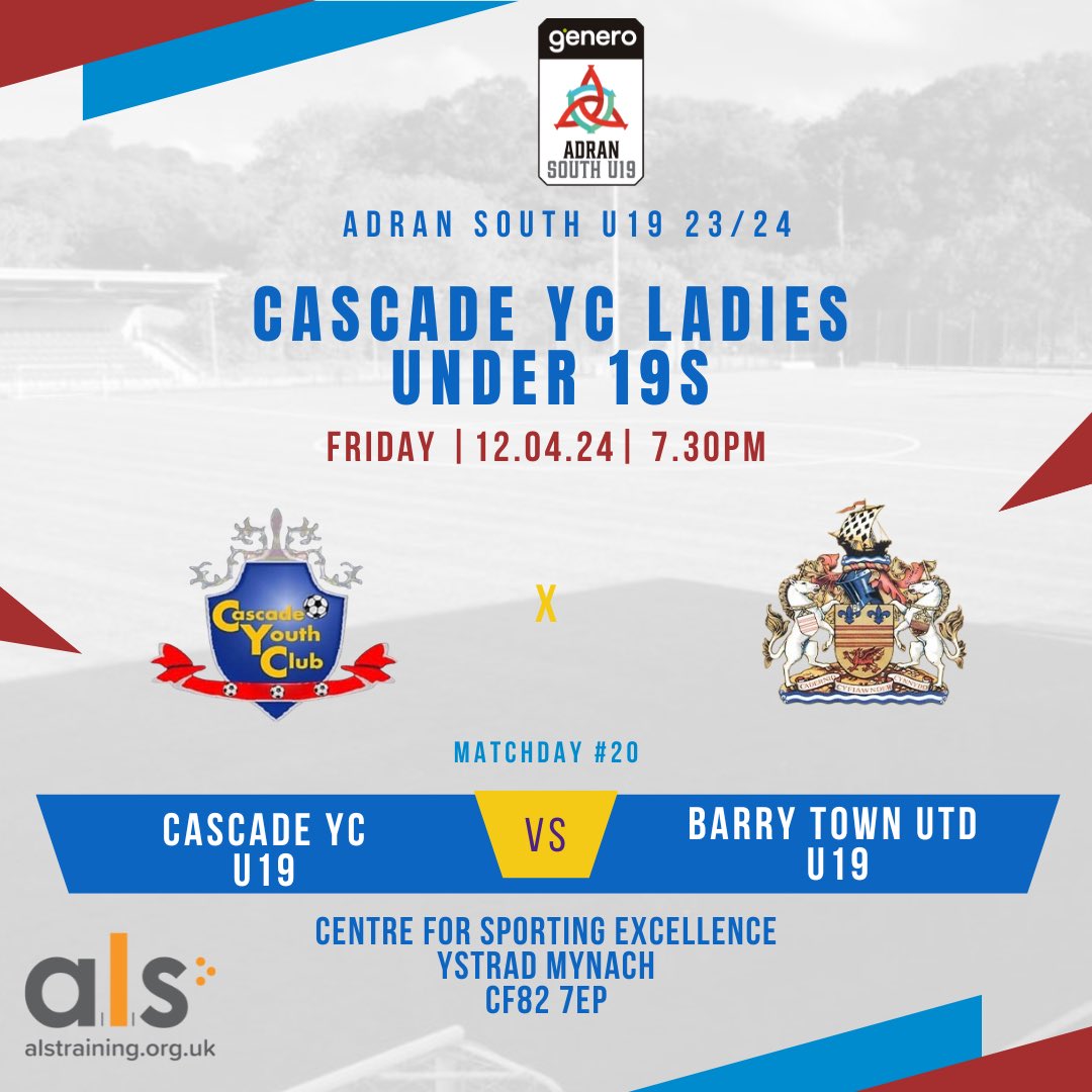 🚨MATCHDAY 🚨 Our under 19s have their final league game this evening against title contenders @btuwomenfc U19s. Your support would be massively appreciated in what will be a tough challenge 👊🏼 Good luck girls 🤞🏻👊🏼 #UpTheCade 💙❤️