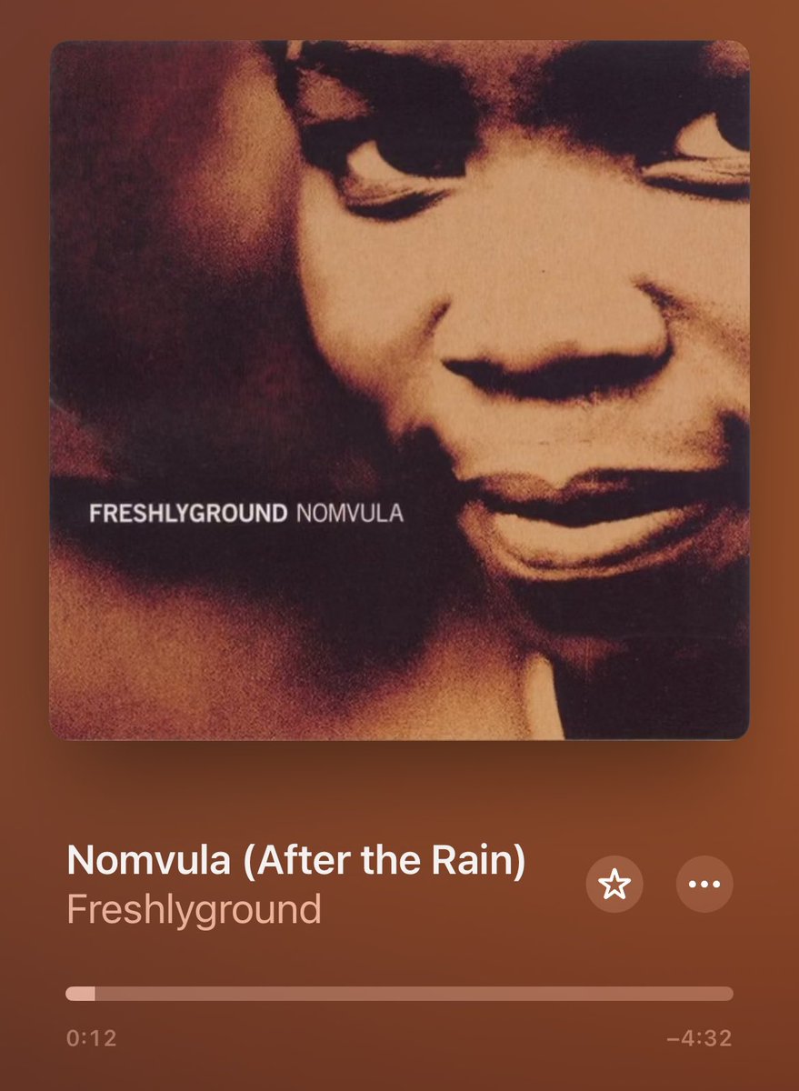 I firmly believe Nomvula is one of the best songs ever written and composed in Africa.