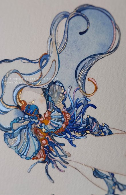 「jellyfish」 illustration images(Popular)