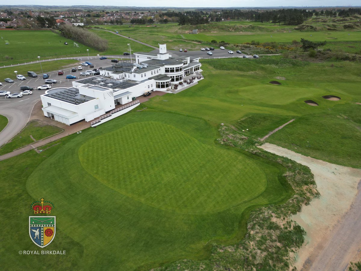 The 5th, 7th and putting green are really starting to take shape now #royalbirkdale #golf #golfcourse