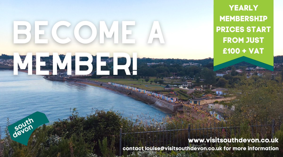 Elevate your presence & connect with a community of like-minded businesses by joining @VisitSouthDevon as a member. 📈
Benefit from exclusive marketing opportunities, increased visibility, and a network of support. ✨
Find out more here: visitsouthdevon.co.uk/information/me…