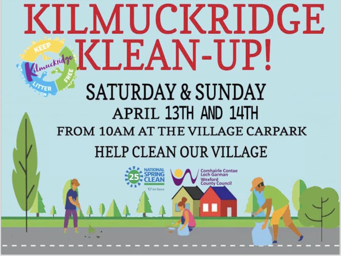 Listen Back 🎧 This week, for #OursToProtect, we heard all about the annual 'Kilmuckridge Klean up' taking place in the village tomorrow & on Sunday! pod.space/morningmix/our…