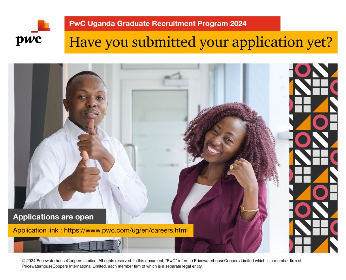 Have you recently graduated or hope to graduate soon? Do not miss the opportunity of getting a headstart to your career. Submit your application and stand a chance to be shortlisted for an associate position in our Assurance or Tax line of service. ow.ly/5sBz50ReWen #GR2024