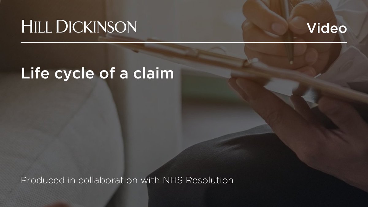 In our latest animated video produced in collaboration with @NHSResolution, we provide an overview of the litigation process in clinical negligence claims. Aimed towards trusts’ legal and governance teams, doctors and medical practitioners, the video covers: • What to expect…
