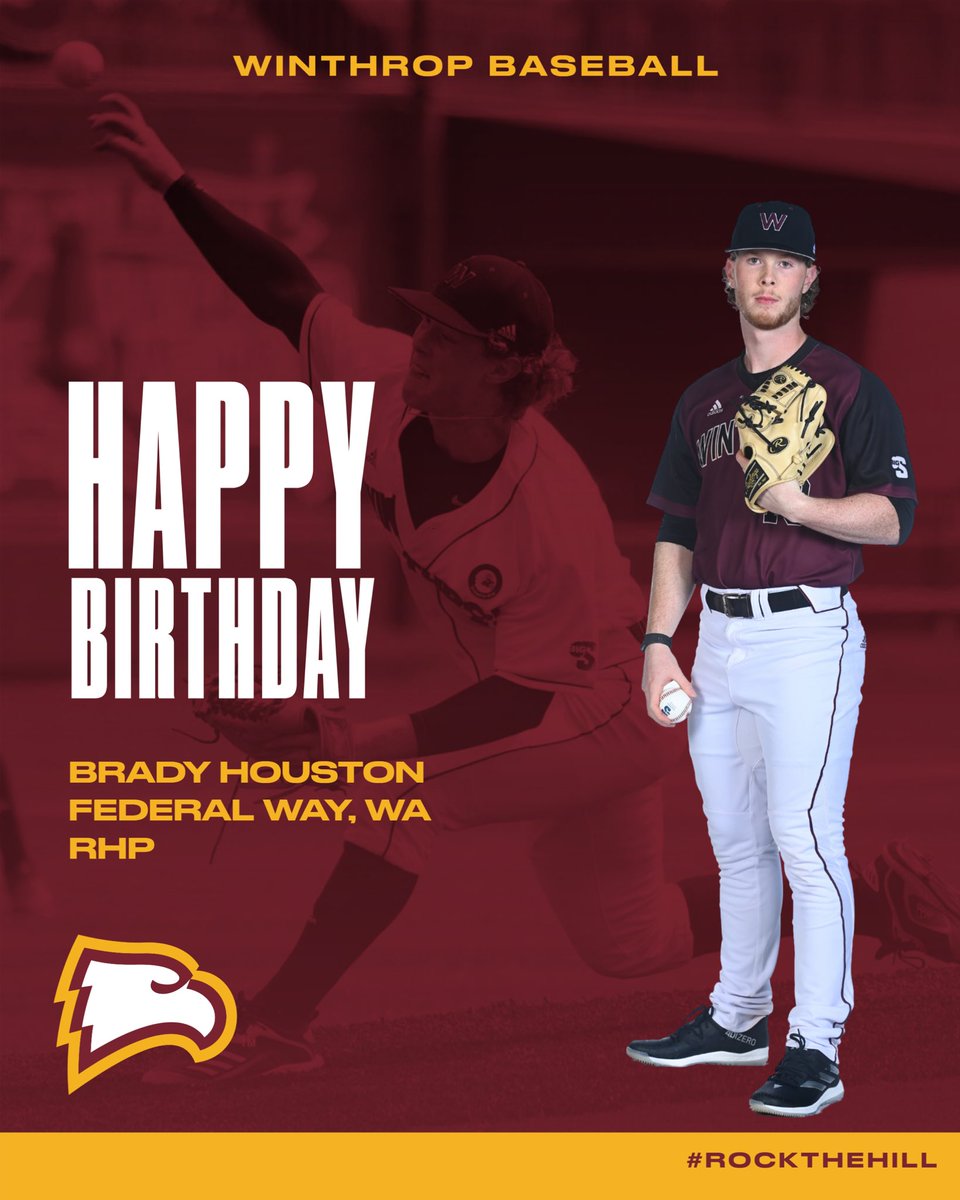Happy Birthday, <a href="/BradyHouston7/">Brady Houston</a>!

We hope you have a great day. 🥳

#ROCKtheHILL | #Team44