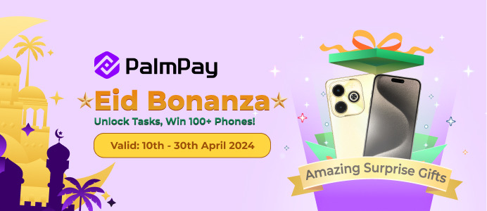 iPhone 15 Pro and Infinix Note 40 up for Grabs: PalmPay’s Eid Bonanza dlvr.it/T5Q8Fx