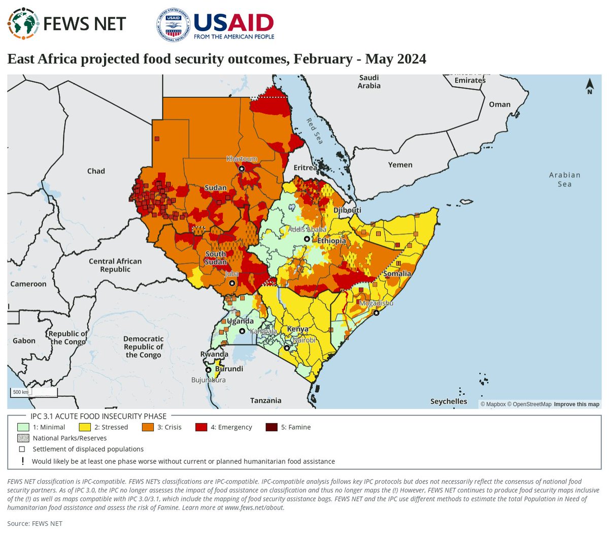 Conflict, high prices, and below-average harvests are driving increased humanitarian needs in #EastAfrica ow.ly/lj2A50Rbtp6