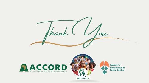 Thanks to all who joined social media campaign! Our commitment to empowering women remains strong. While #IWD2024 ends, our dedication to women's inclusion continues. Use our toolkit to continue spotlighting grassroots women's vital role in peace efforts.➡️accord.org.za/sheispeace/