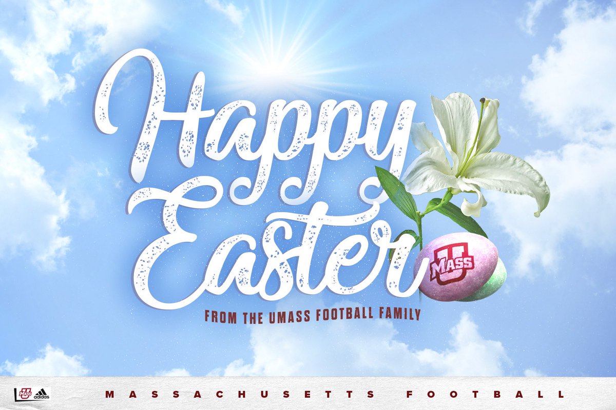 Happy Easter from all of us @UMassFootball