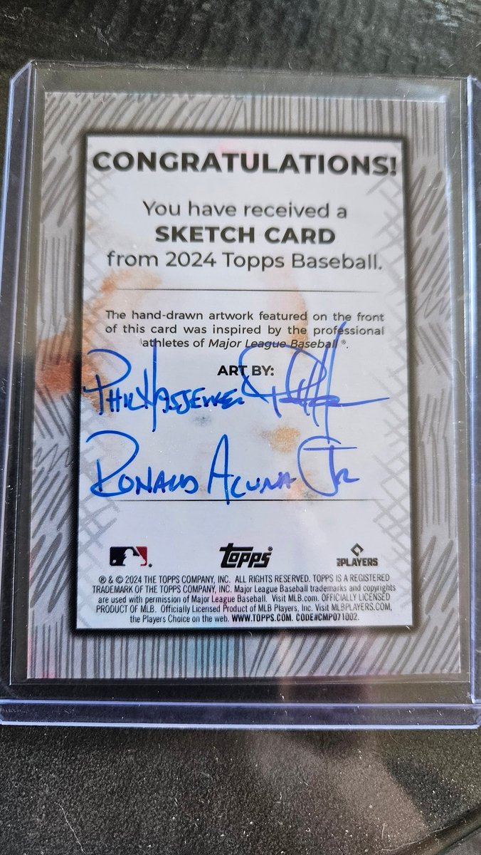 CT_Mickey_Man's tweet photo. @Topps   my son just an Acuna pull from his Easter present.  #MyToppsHit https://t.co/cIIWVJqS3s