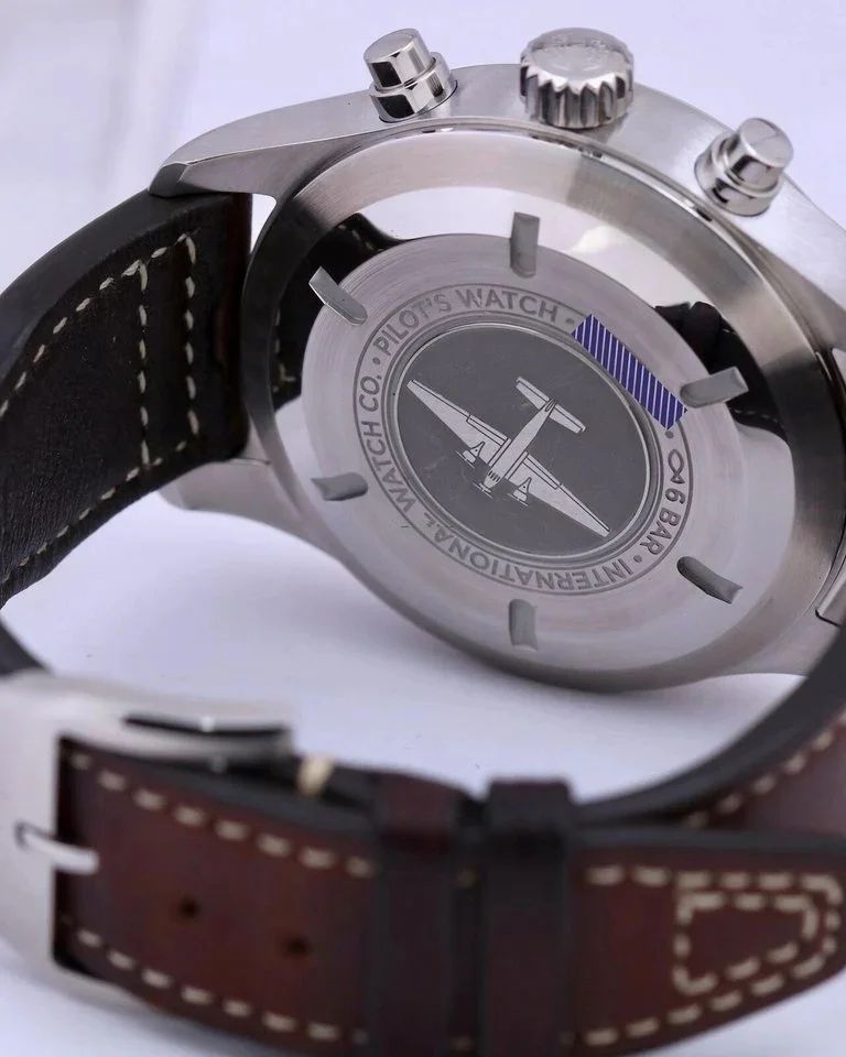 Wristette's tweet photo. IWC Pilot Chronograph Black Stainless Steel Leather
https://t.co/0wyFirGIf3
.
.
.
Pre-owned (Very good) | No original box | No original papers
#IWC #Big #Pilot #Steel #unworn #marketplace #takeyourclock #watches⌚ #forsaleonline #nicewatch #richtime #bestoftheday #watchesofinsta https://t.co/GCN15xeVV8