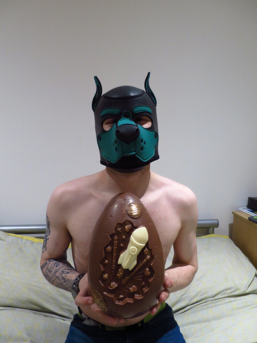 Puppy has egg thank you <a href="/ThePupLuke/">Pup Luke ➡️ MuckyPups</a>