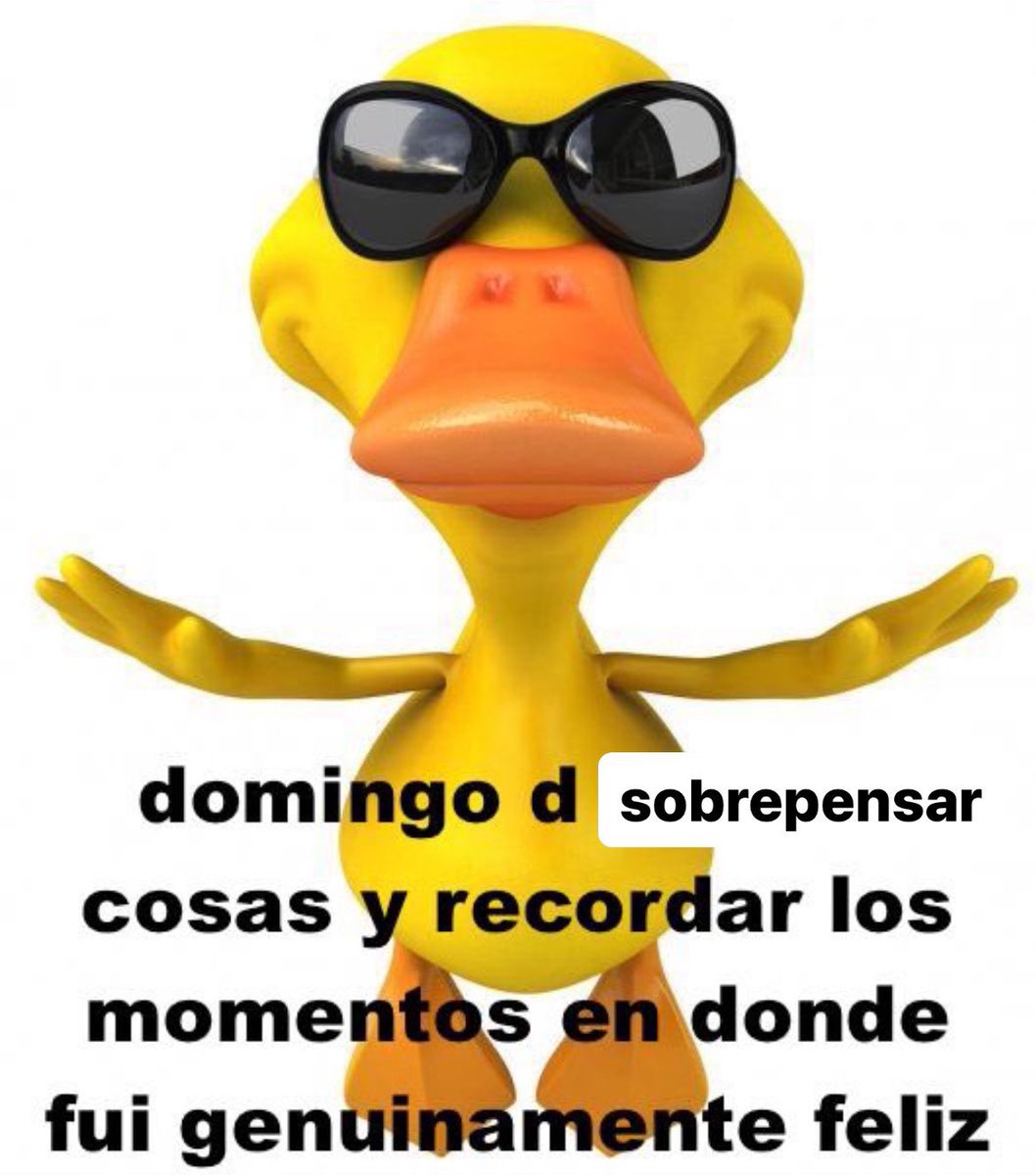 domingo de sobrepensar