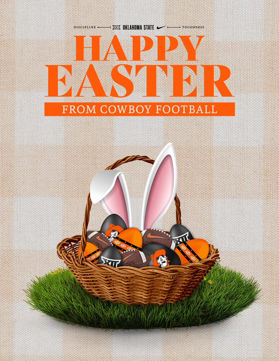 Happy Easter from the Cowboy Football Family!