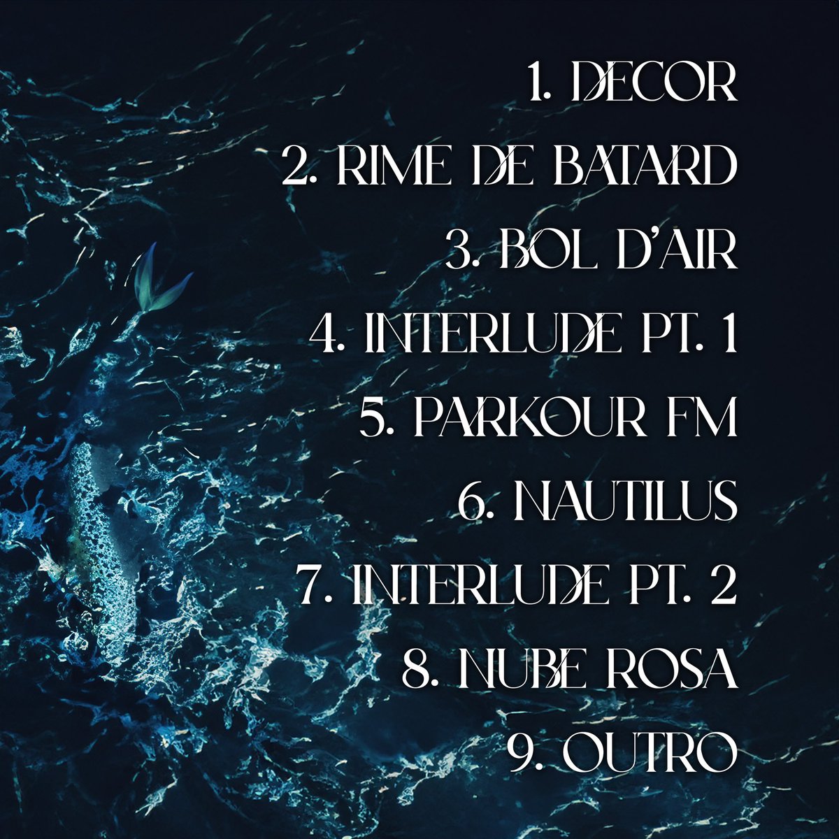 Zeden_officiel's tweet image. Yo l'équipe ! Je peux enfin vous annoncer officiellement la sortie de mon premier EP « Nautilus » disponible sur toutes les plateformes le 5 avril 🌊⚓️
(Sans m'auto-sucer c'est du lourd)