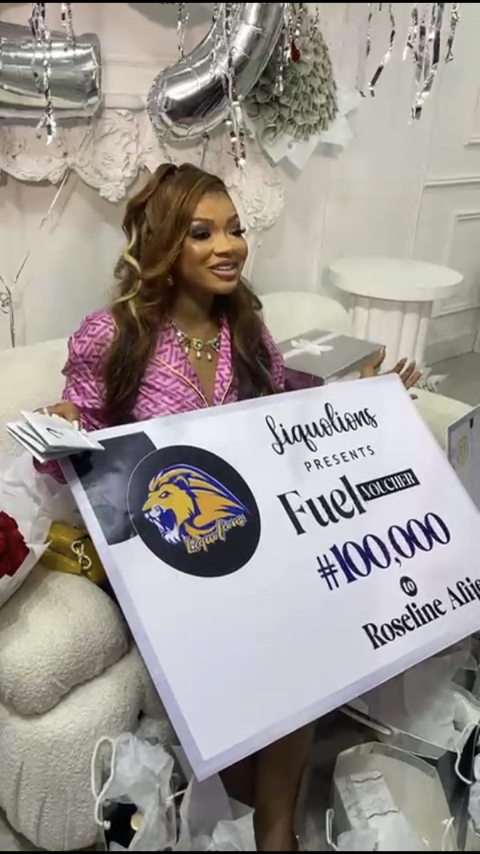 Bigfishdaily_'s tweet photo. LIQUOLIONS , the Odogwu fanbase 🔥🔥. 3 Years and y’all are still gifting Liquorose like she just came out of the house. May the Lord bless you all abundantly. We love you Liquorose 🥰🥳🔥🔥

WORLD LIQUOROSE DAY
LIQUOROSE AT 29
LIQLEVEL29 IS HERE
#HappyBirthdayLiquorose https://t.co/MYHtqS0LPB