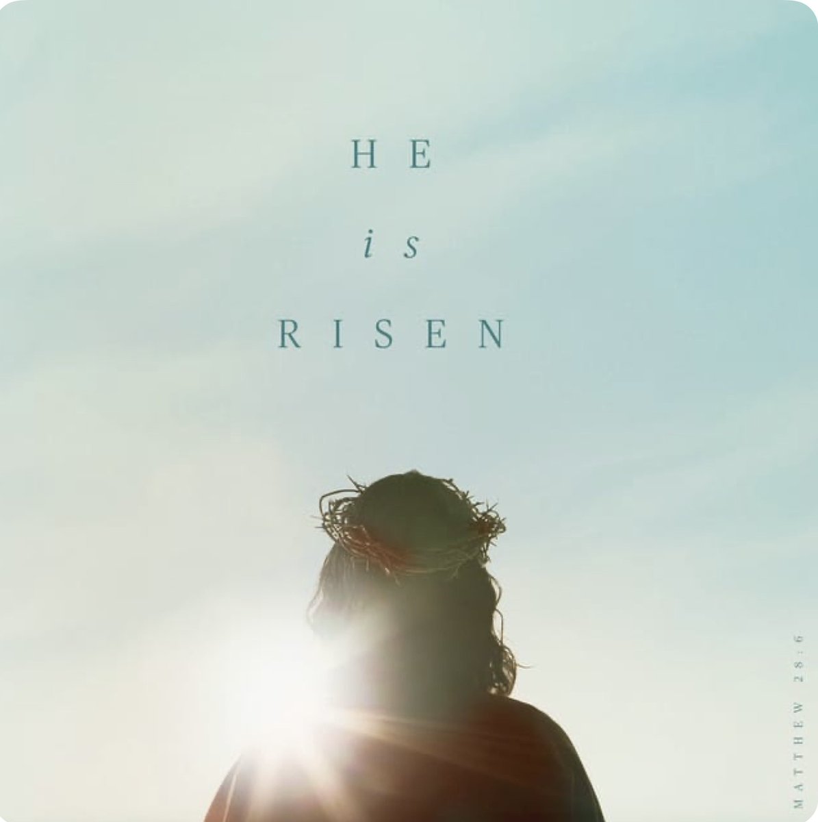 Happy Easter everyone! HE IS RISEN!!