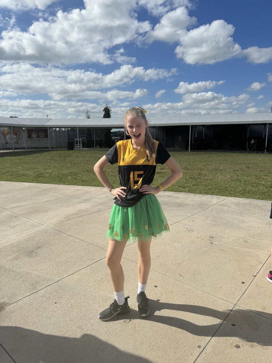 Our first Donut of the Day 🍩 Miss Sophie N left her clothes on the bus and then preceded to blame the cleaners for stealing them 👚🤦🏽‍♀️ Forfeit = wear a tutu all day 👗☘️