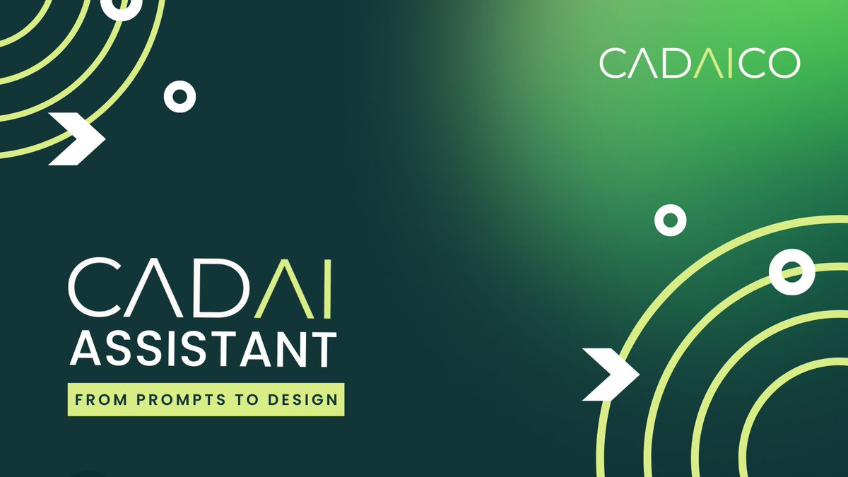 The engineering revolution has arrived. Introducing CADAI Assistant: Transforming #CAD workflows through simple prompts, without the need for new software or changes. A software-agnostic plugin designed for the future. 
👉👉youtu.be/GgWeEduzSL8?si… 
#AI #blockchain