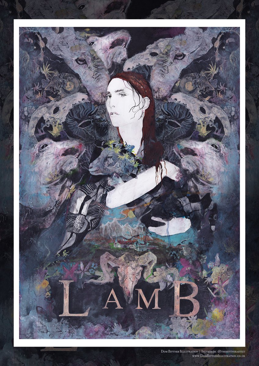 LAMB (2023) 🐑 Dir. Valdimar Jóhannsson With Noomi Rapace Artwork by @kingofhorrorart