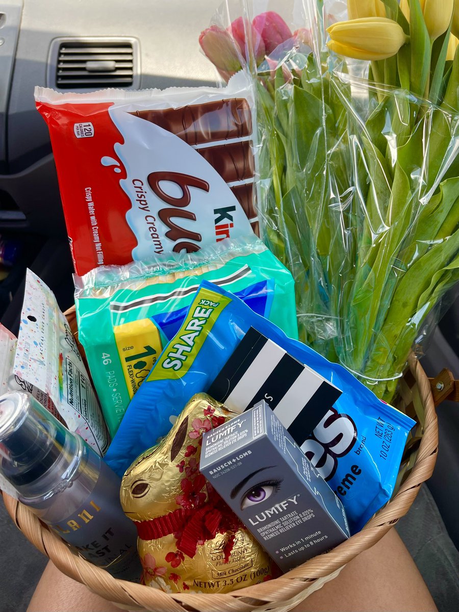 he made me an easter basket !! 😭