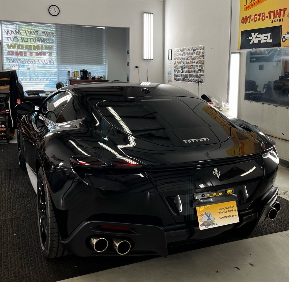 2024 Ferrari Roma Xpel XR Plus 20 Multilayer Ceramic Window Film 97% Infrared Heat, 66% Radiant Heat, 80% Glare, 99% UV, and 66% Total Solar Heat Rejection! All specs, prices, locations, and more at TintManFL.com @tintmanfl @xpel #tintmanfl #xpel #windowtint #fer