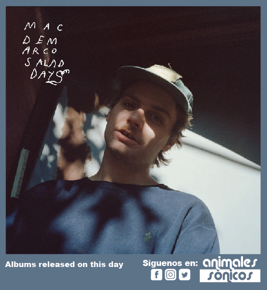 'Salad Days', aclamado segundo álbum de Mac DeMarco, fue lanzado el 1 de abril de 2014. #music #psychedelicpop #janglepop #lofi #softrock