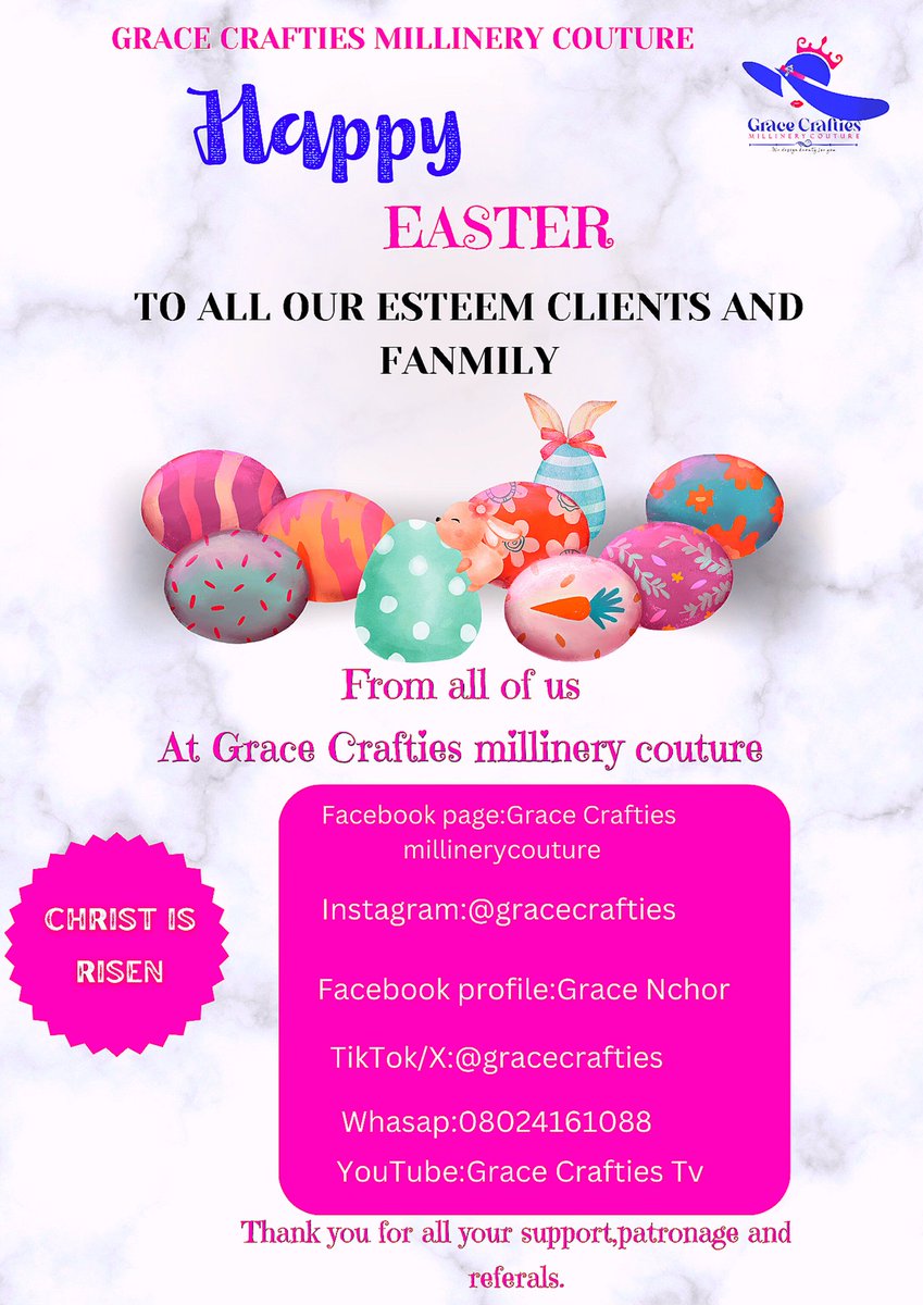 gracecrafties's tweet photo. @gracecrafties Happy Easter to you once again 
#fypシ゚viralシ 
#reelsvideoシ https://t.co/w6Zl522q94