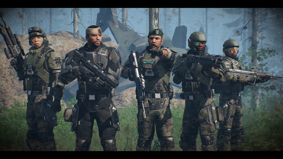 CommanderCharms's tweet photo. Rudimentary Reinforcements

UNSC Army Troopers from the 3rd Reserve Regiment regroup with an ODST from the 77th Recon Corps following a botched landing.

#OPTRE #UNSC #Halo #ODST #ArmA3 https://t.co/4POShi5TKI