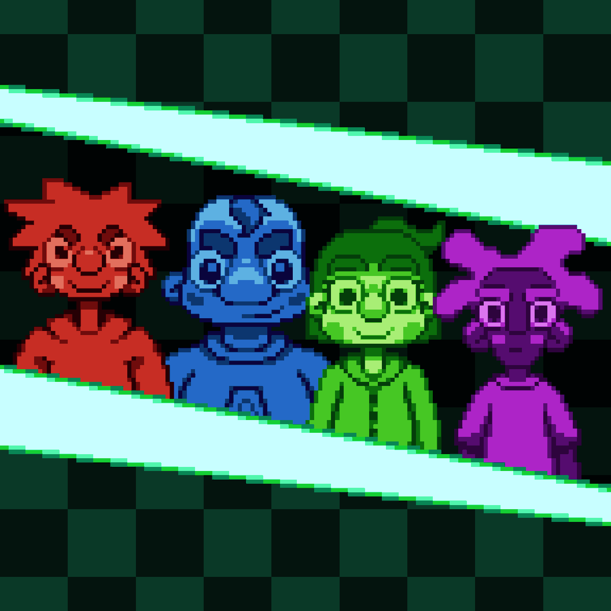 Here are some of the player character concepts were working on! By the wonderful <a href="/ruedischmuedi/">🎀ruedi💝🏳️‍🌈 (ACTIVE ON INSTAGRAM)</a> #indiedev #indiegame