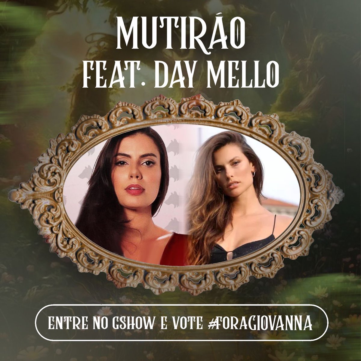 nandabande's tweet image. 👑 MUTIRÃO feat @Dayanemello  INICIADO 👑

🗳️ A cada 10 VOTOS que você der, comente um emoji ou uma letra aqui. 

🎯 META: DEZ MIL respostas. 

⚠️ O voto é para SAIR! Vote em GIOVANNA.

⏰ Encerra às 15h.

🔗 glo.bo/3x9Sfkg

#BBB24 #ForaGiovanna