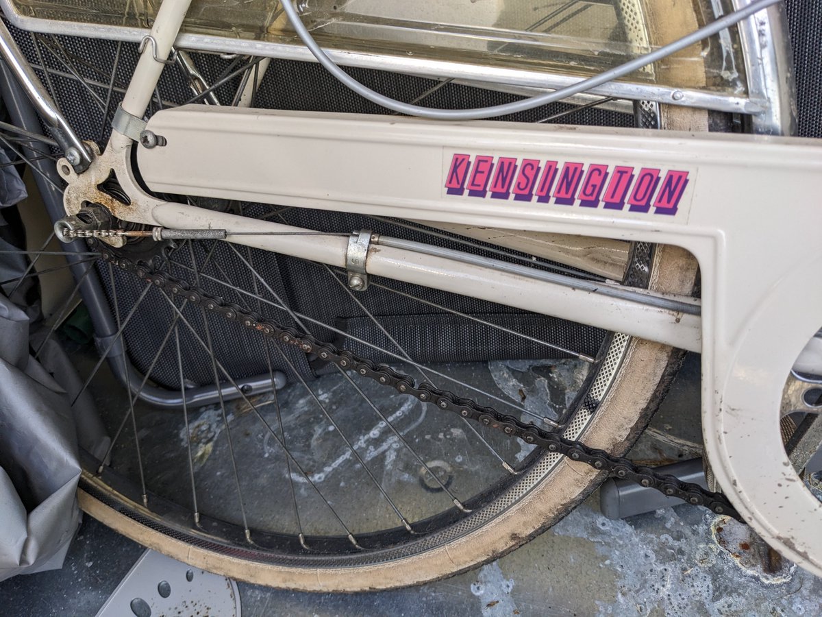 Snapped bike chain - repair (quick link?) or replace?

I would normally just replace, but don't have much experience with such retro bikes!