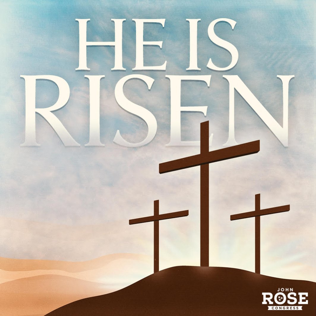 Celebrating the empty tomb and Christ’s atoning sacrifice for our sins. Wishing you and your family a happy Easter!