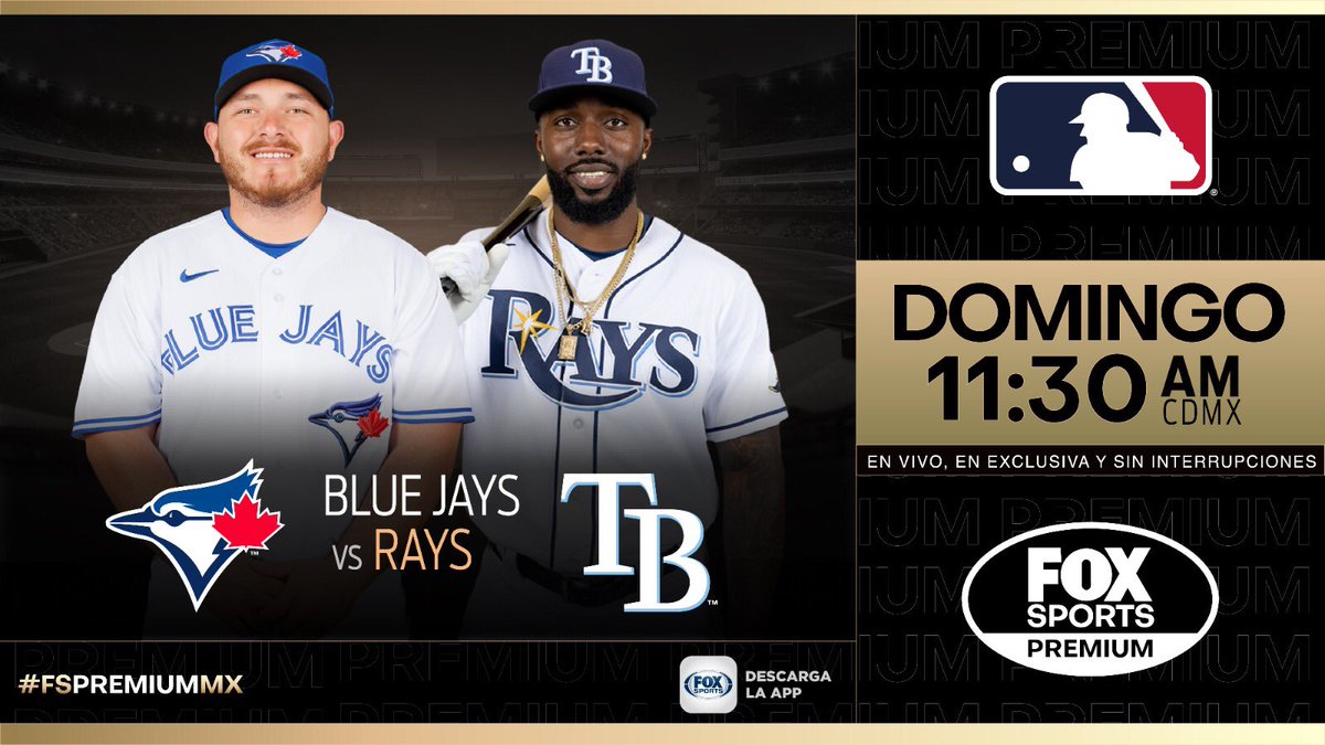 Randy Arozarena y los Rays buscarán la victoria en casa frente a Toronto en #BEISBOLxFOXSPORTS ⚾🇲🇽 @BlueJays 🆚 @RaysBaseball Hoy 11:30 AM CDMX en vivo, en exclusiva y sin interrupciones por #FSPremiumMX 🖥