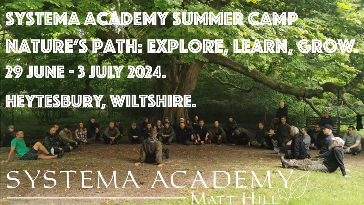 Info for this year's Systema Summer Camp is here!
hillmattc.clickfunnels.com/2024-summer-ca…
We’ll be exploring the link between nature &amp; natural movement in Systema. Discount for early full payment, or you can secure your spot with a deposit.
#martialarts #Training #GetOutside
