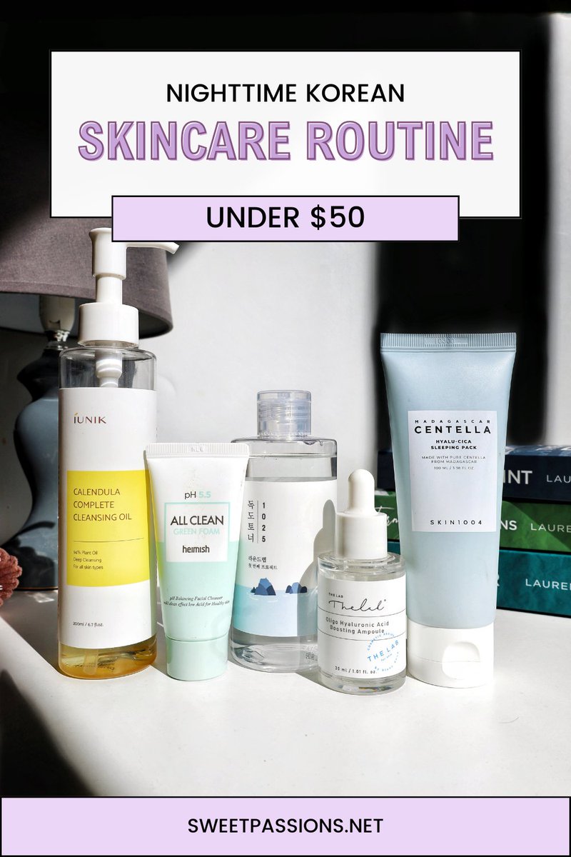 Nighttime Korean Skincare Routine Under $50  

sweetpassions.net/2024/03/nightt…

@_TeamBlogger @CanBloggersRT @TRJForBloggers #blogger #skincare #skincarereview #koreanskincare #beautyblogger #bloggerstribe @sincerelyessie