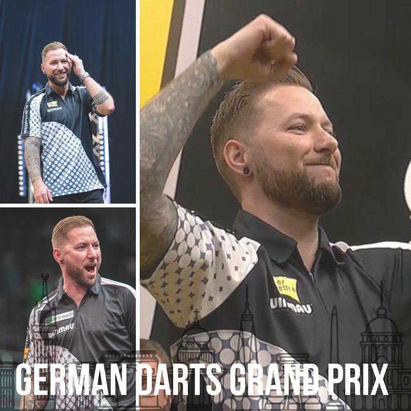 Not long now until I take to the stage here in Munich🇩🇪 at the German Darts Grand Prix…can’t wait to get going I’m second game on against Gian Van Veen. See you all soon Munich⚫️🥶⚪️