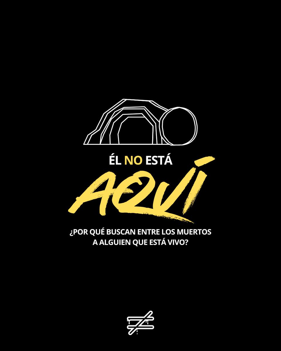 Él no está aquí, ¡Jesús Vive! 
.
▶️ youtube.com/@RevoluzionEst… 
🎶 revoestereo.com