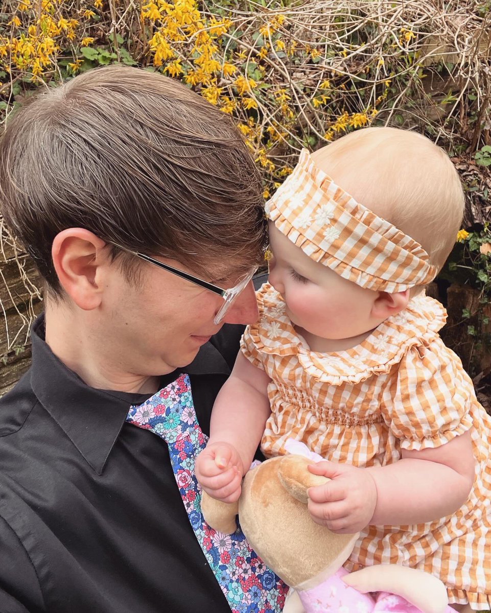 Ricky_George3's tweet photo. Happy Easter from my beautiful God Daughter and Me 🐰🐣 https://t.co/hF6peBXKEH