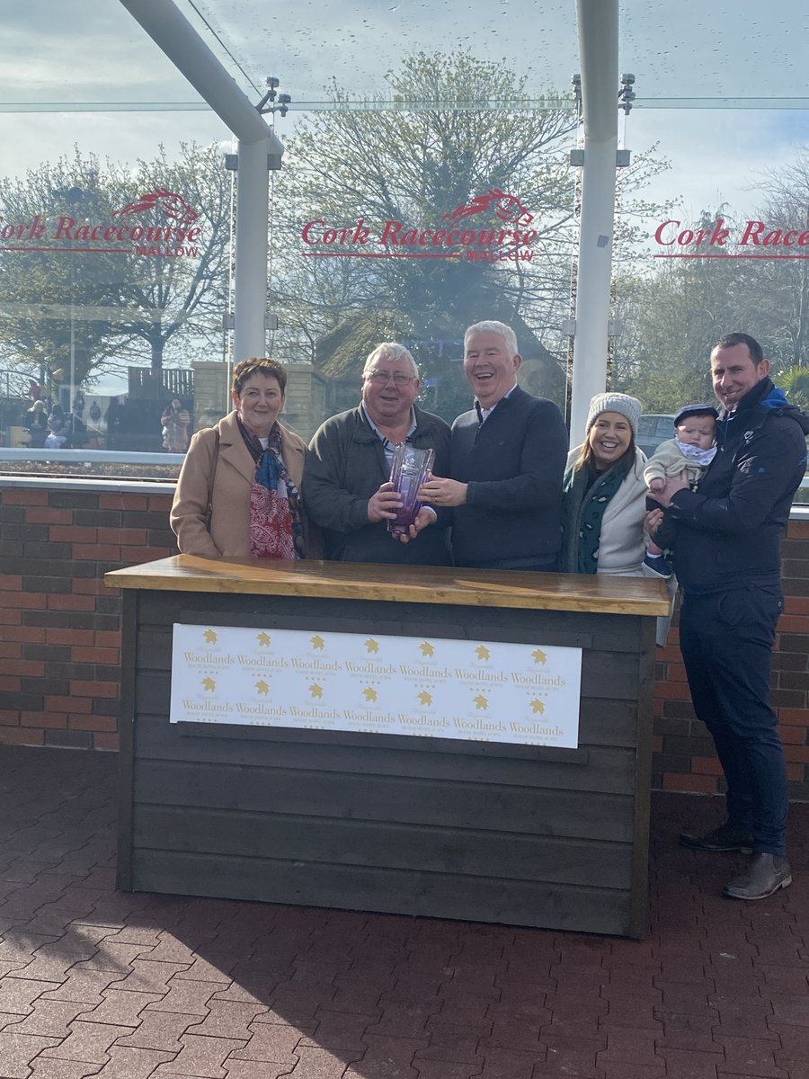 corkracecourse's tweet photo. Our final race on day two of the Racing Home For Easter Festival goes the way of Nowwhatdoyouthink and Joey Dunne for Owner/Trainer Ray Hackett. Congratulations to all connections 🏆

Thanks to sponsors Woodlands House Hotel @WoodlandsHouse ❤️ https://t.co/Quvblzro2C