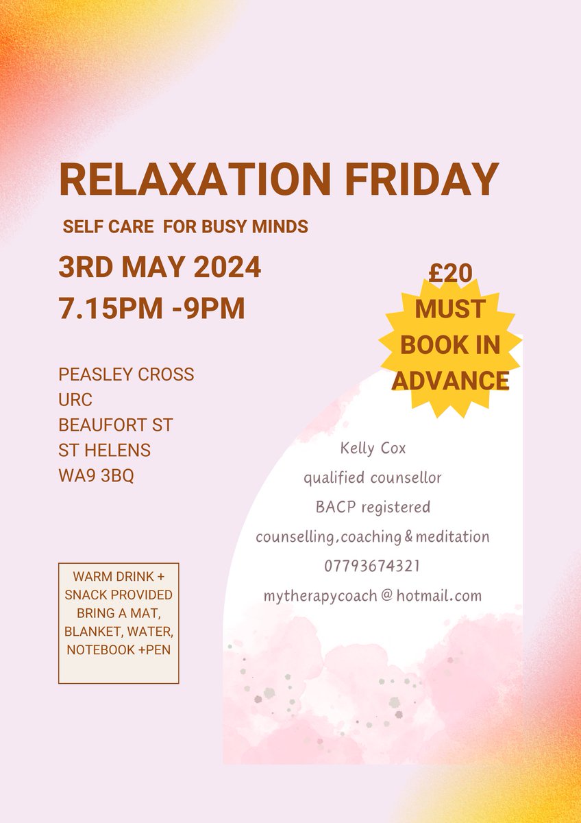 Please do get in touch if you are interested.💜